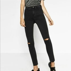 Zara Trafaluc high waisted jeans